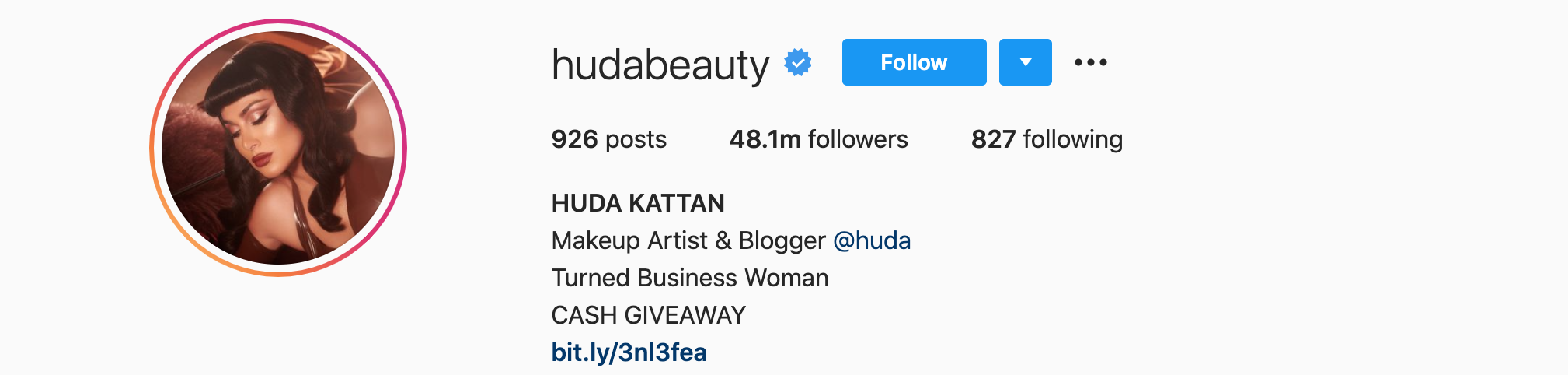 HUDA KATTAN Top Instagram Influencers - HUDA KATTAN