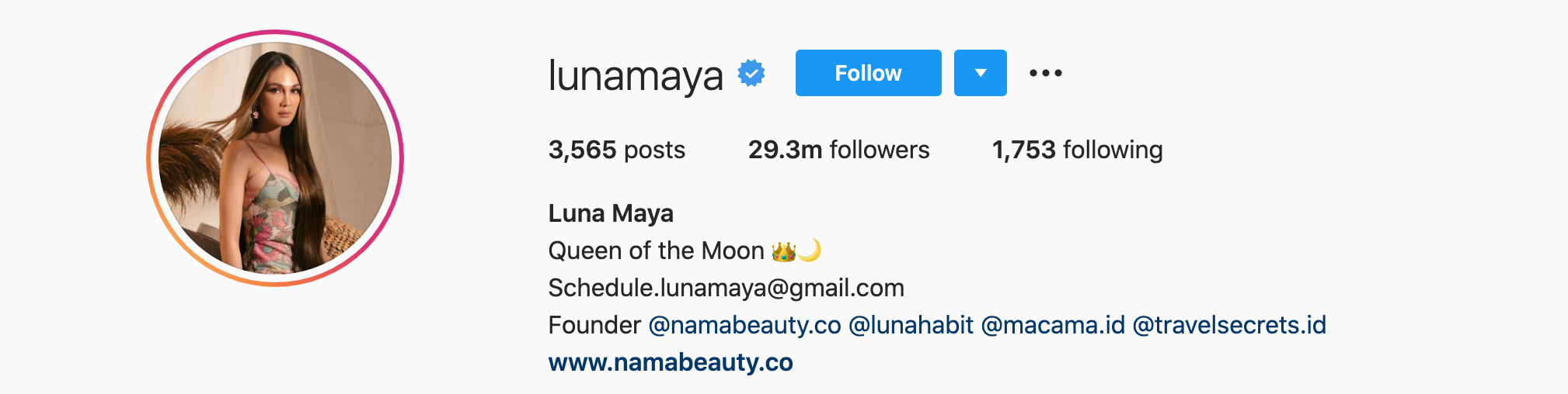 LUNA MAYA Top Instagram Influencers - LUNA MAYA