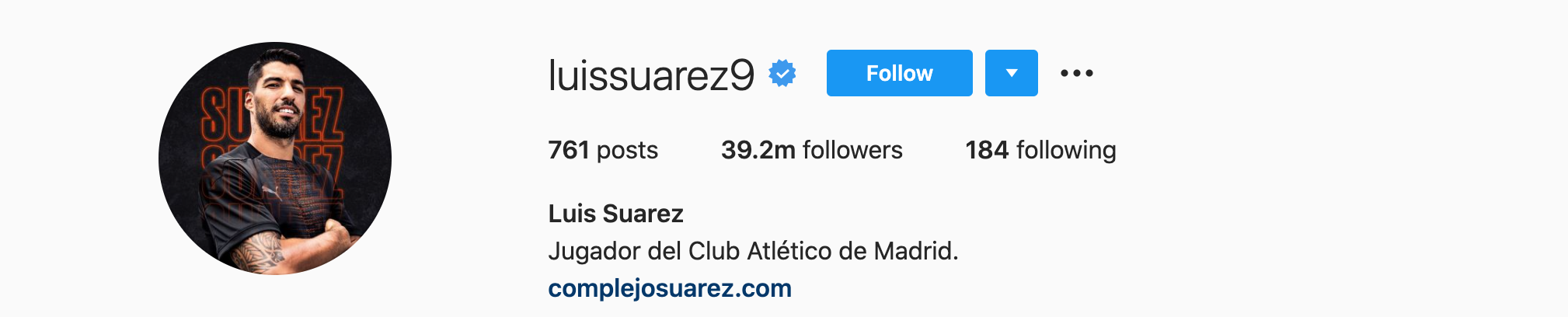 Luis Suarez Top Instagram Influencers - LUIS SUAREZ