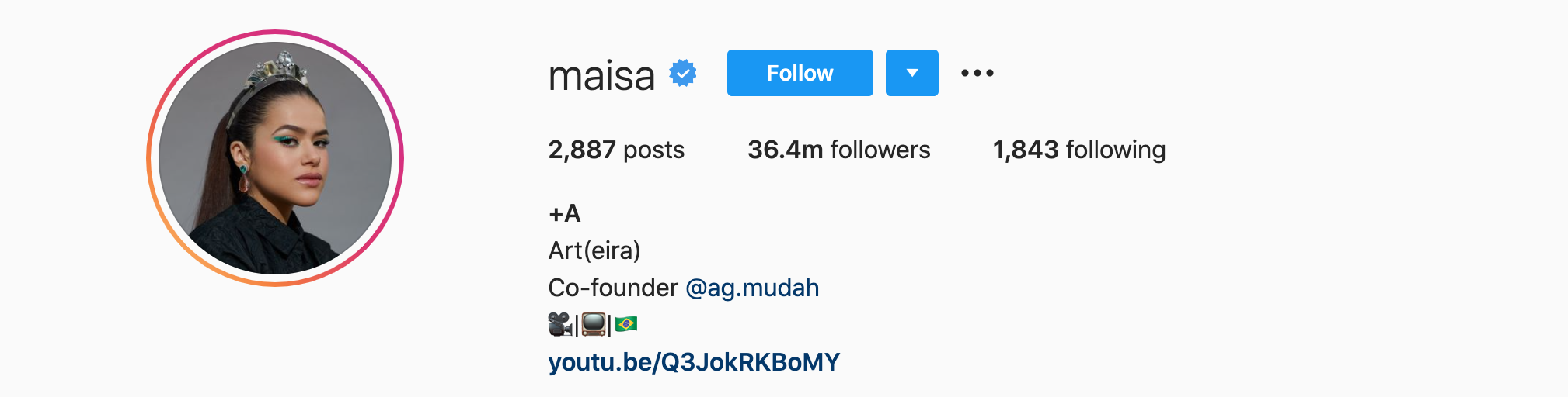MAISA Top Instagram Influencers - MAISA SILVA