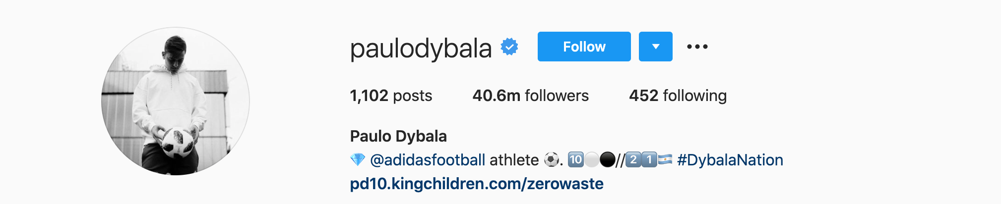 Paulo Dybala Top Instagram Influencers - PAULO DYBALA