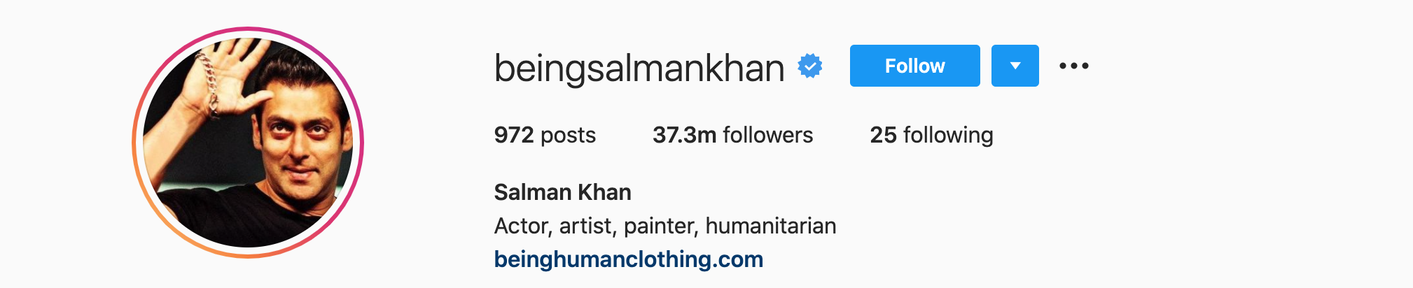 Salman Khan Top Instagram Influencers - SALMAN KHAN