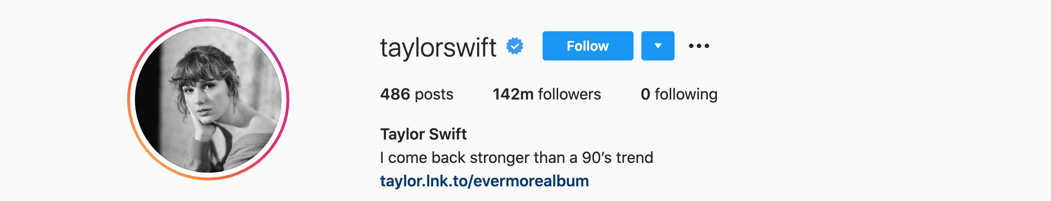 Taylor Swift Top Instagram Influencers - TAYLOR SWIFT