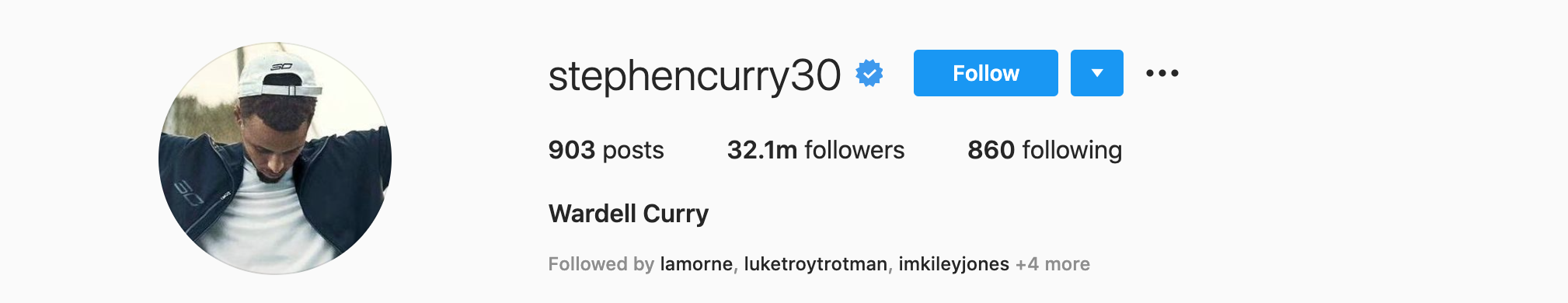 WARDELL CURRY Top Instagram Influencers - WARDELL CURRY