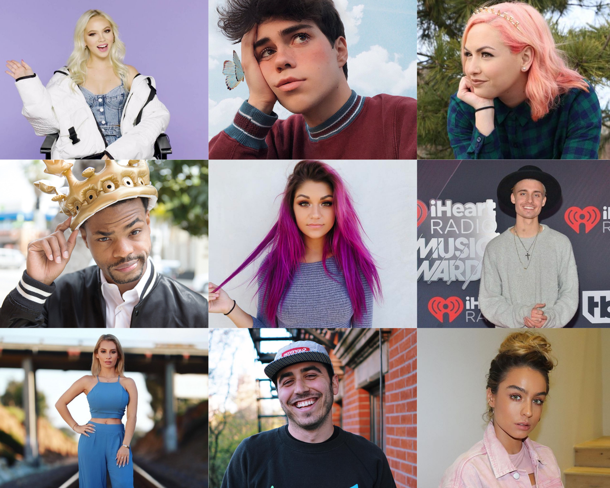 TOP SOCIAL MEDIA INFLUENCERS