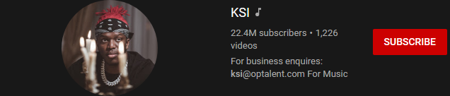 image 102 most subscribed Youtubers - KSI - MOST SUBSCRIBED YOUTUBERS AND MOST SUBSCRIBED YOUTUBE CHANNELS IN 2024