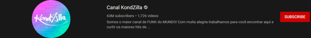 image 103 most subscribed Youtubers - CANAL KONDZILLA