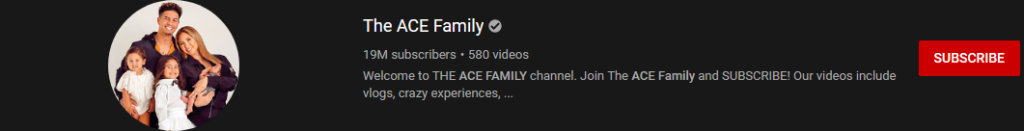 image 15 most subscribed Youtubers - THE ACE FAMILY - MOST SUBSCRIBED YOUTUBERS AND MOST SUBSCRIBED YOUTUBE CHANNELS IN 2024