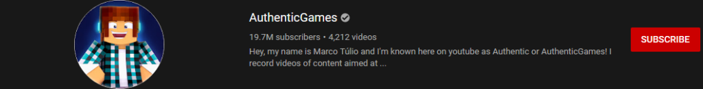 image 16 most subscribed Youtubers - AUTHENTIC GAMES - MOST SUBSCRIBED YOUTUBERS AND MOST SUBSCRIBED YOUTUBE CHANNELS IN 2024