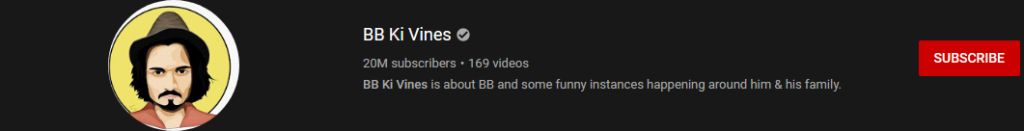 image 18 most subscribed Youtubers - BB KI VINES - MOST SUBSCRIBED YOUTUBERS AND MOST SUBSCRIBED YOUTUBE CHANNELS IN 2024