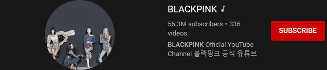 image 32 most subscribed Youtubers - BLACKPINK