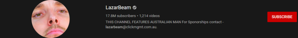 image 4 most subscribed Youtubers - LAZARBEAM - MOST SUBSCRIBED YOUTUBERS AND MOST SUBSCRIBED YOUTUBE CHANNELS IN 2024