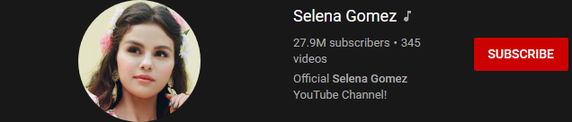 image 67 most subscribed Youtubers - SELENA GOMEZ - MOST SUBSCRIBED YOUTUBERS AND MOST SUBSCRIBED YOUTUBE CHANNELS IN 2024
