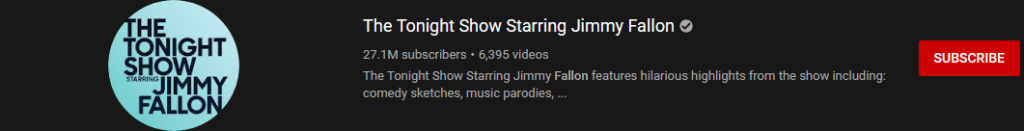 image 72 most subscribed Youtubers - THE TONIGHT SHOW STARRING JIMMY FALLON - MOST SUBSCRIBED YOUTUBERS AND MOST SUBSCRIBED YOUTUBE CHANNELS IN 2024