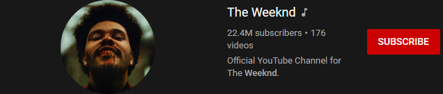 image 93 most subscribed Youtubers - THE WEEKND - MOST SUBSCRIBED YOUTUBERS AND MOST SUBSCRIBED YOUTUBE CHANNELS IN 2024