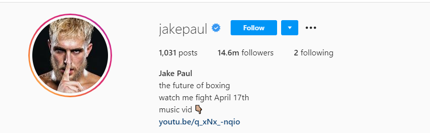 JAKE PAUL JAKE PAUL