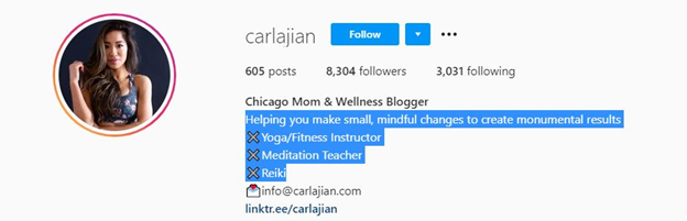 Top Nano Influencers - Carla Jian