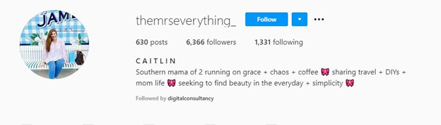 Top Nano Influencers - Caitlin