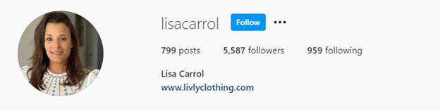 Top Nano Influencers - Lisa Carrol