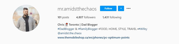 Top Nano Influencers - Chris
