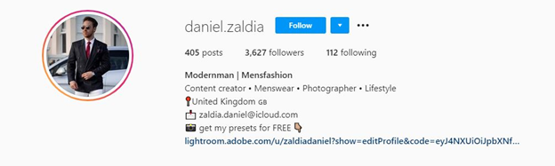 Top Nano Influencers - Daniel Zaldia