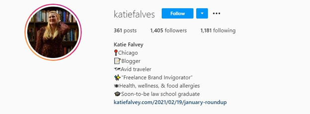 Top Nano Influencers - Katie Falvey