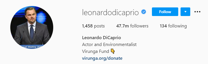 leonardo di caprio Top Male Influencers - Leonardo DiCaprio