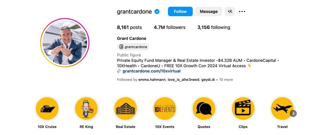 top real estate influencers