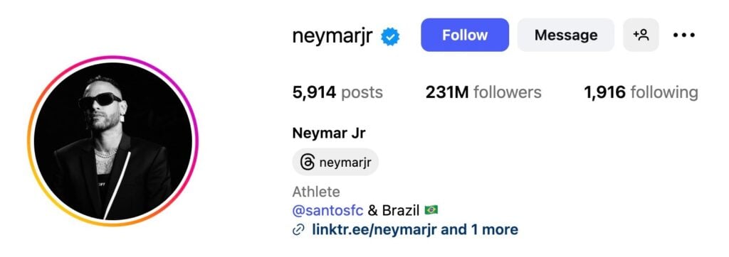 Screenshot of Neymar Jr @neymarjr • Instagram photos and videos Screenshot of Neymar Jr @neymarjr • Instagram photos and videos