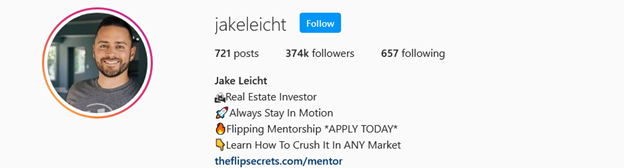 Top Real Estate Influencers - Jake Leicht