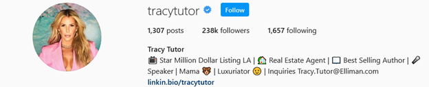 Top Real Estate Influencers - Tracy Tutor