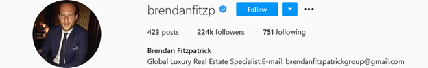 Top Real Estate Influencers - Brendan Fitzpatrick