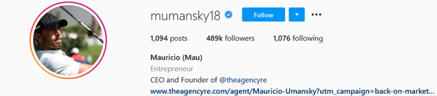 Top Real Estate Influencers - Mauricio Mau