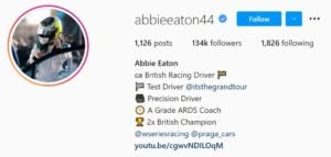 Abbie Eaton automotive influencers