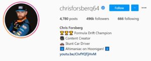 Chris Forsberg Car influencers