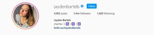 Kid influencers - Jayden Bartles