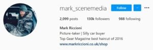 Mark Riccioni automotive influencers