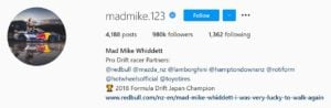 Mike Whiddett Car influencers