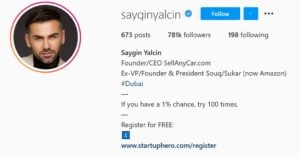 Sagyin Yalcin Car influencers