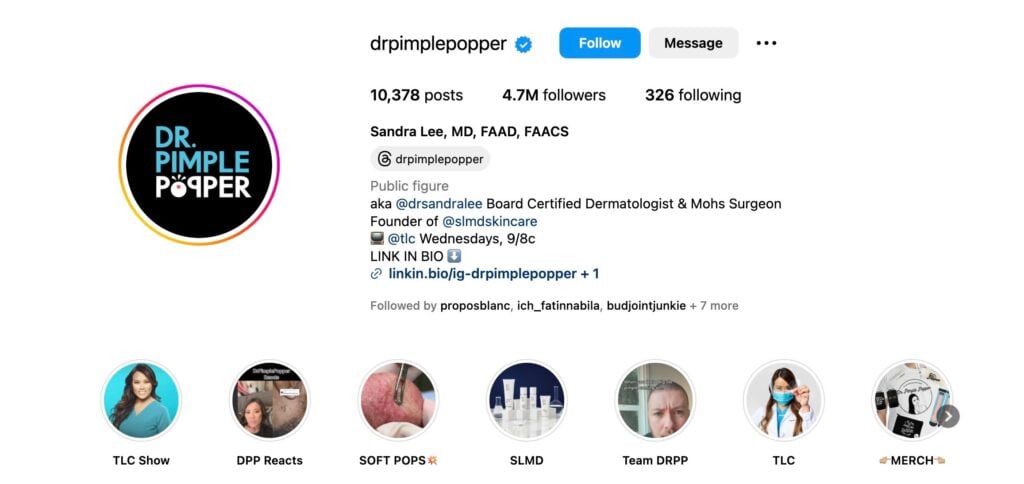 top doctor influencers 2024