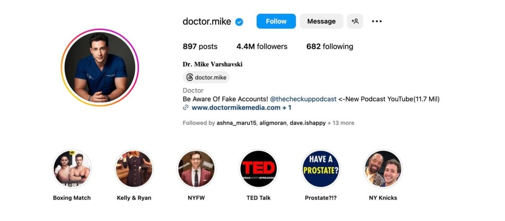 top doctor influencers 2024