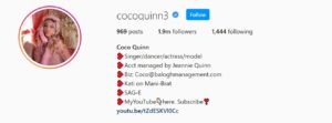 Kid influencers - Coco Quinn