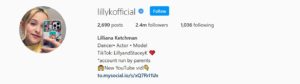 Kid influencers - Liliana Ketchman