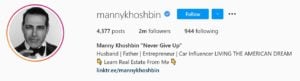 mannykhoshbin Car influencers