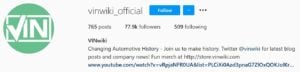 vinwiki automotive influencers