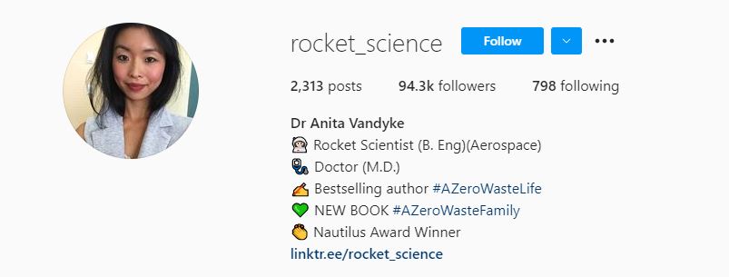 15 Anita Vandyke Sustainability Influencers