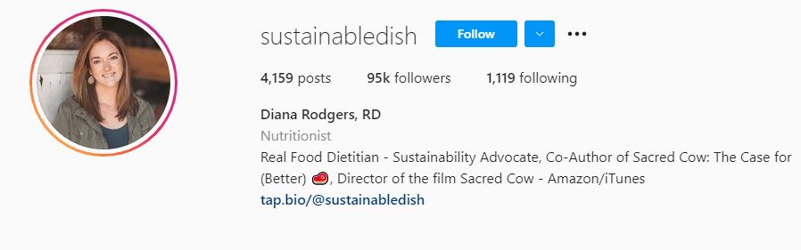 20 Diana Rodgers Sustainability Influencers
