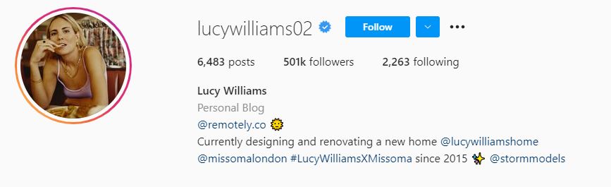 19 LUCY WILLIAMS