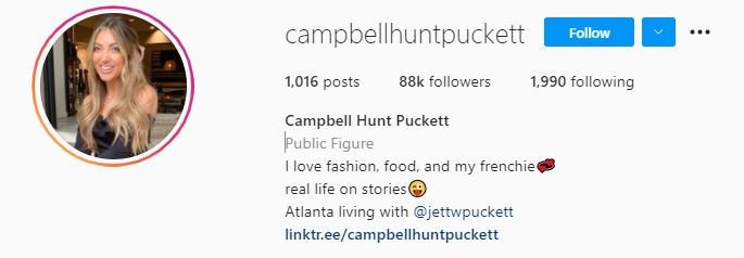 70 CAMPBELL HUNT PUCKETT