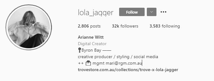 ARIANNE WITT Top Micro Influencers